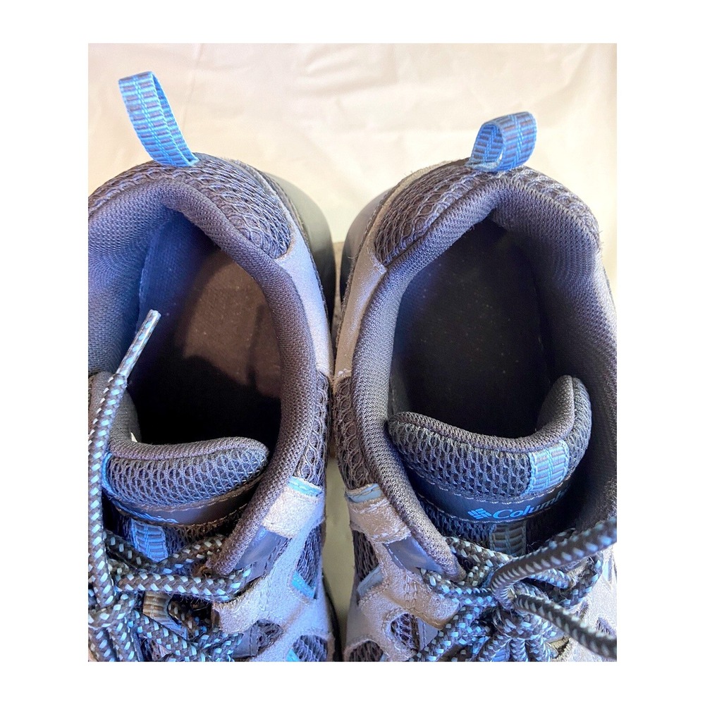 Columbia Omni-Grip Hiking Shoes Grey Blue Trail Sneakers BL3564-022 Size 10 - Picture 7 of 8